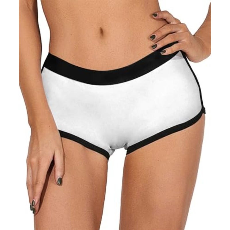 Aueyan Womens Boyshorts Panties Stretchy Boxer Briefs Novelty Lounge Sleep Shorts - Image 5