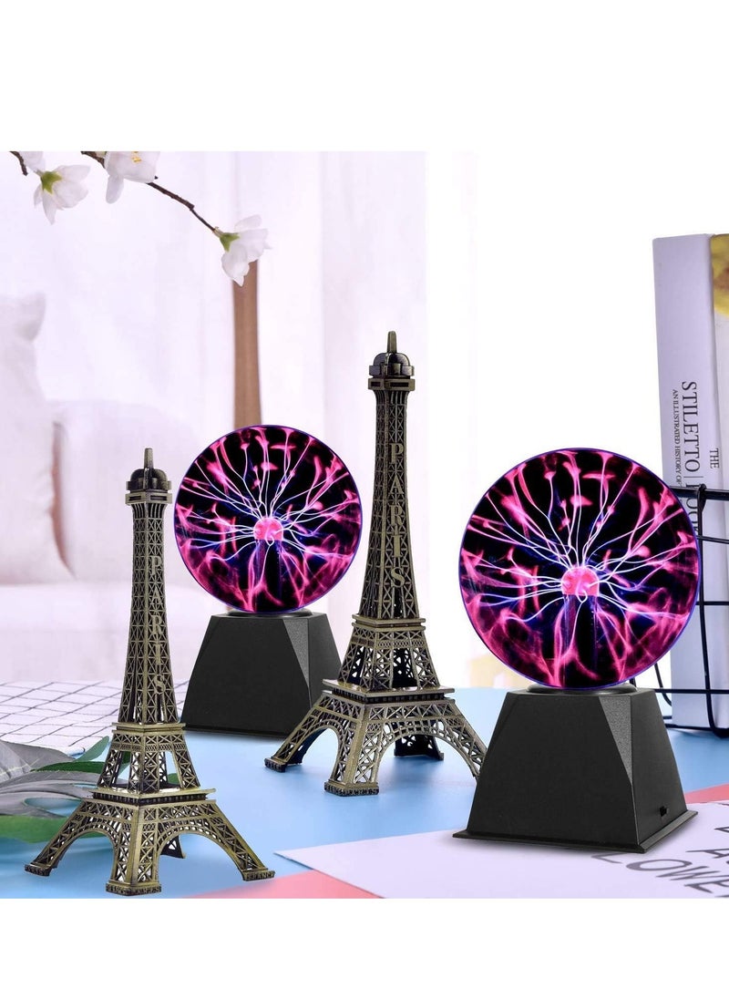 ELTRAZONE - Magic Plasma Ball Lamp - Touch & Sound Sensitive Interactive USB Powered Plasma Lamp Nebula Sphere Globe, Science Educational Gift for Decorations/Parties/Bedroom - Image 1