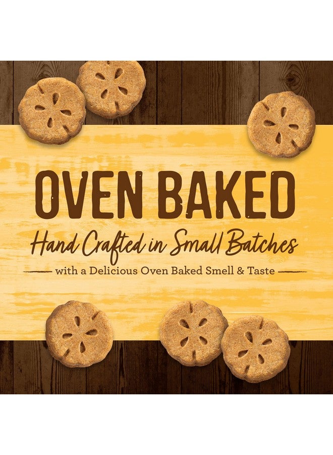 ميريك كيس حلوى ميريك الطبيعية المقرمشة، مخبوزة في الفرن، حلوى دجاج للكلاب، فطيرة جدتي مع دجاج حقيقي - كيس ١١ أونصة - Image 2