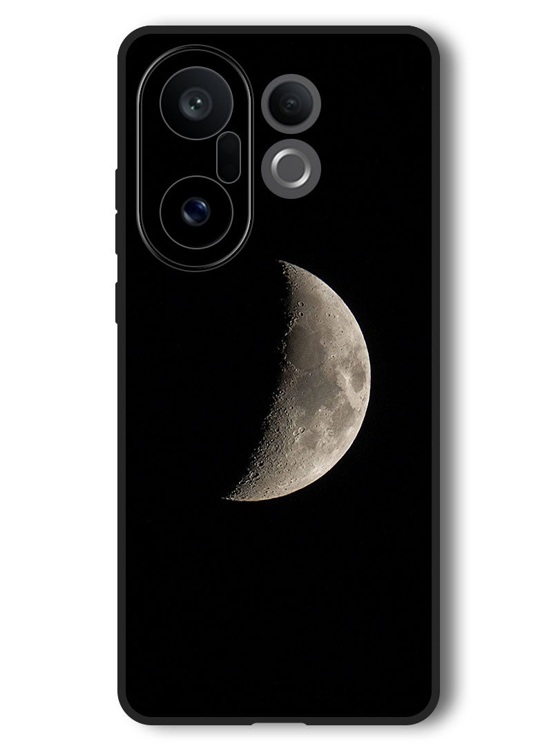 Theodor Case Compatible with Vivo X200 FE 6.31 Inch Protection Shockproof Bumper Cover moon_shadow_planet - Image 1