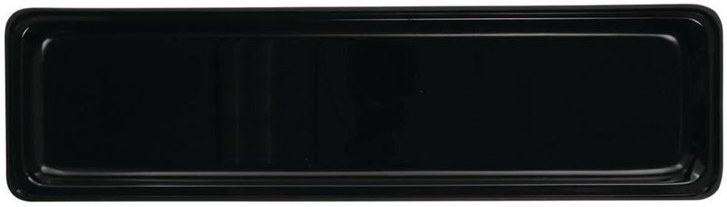 Hubert Food Pan Made Black Acrylic- 24" L x 6" W x 1" D - Image 3