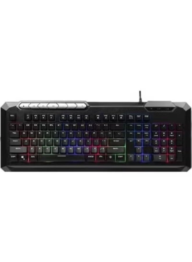 M3 5-in-1 Gaming Combo – RGB Membrane Keyboard, 3600 DPI Gaming Mouse, 50mm Headset, Non-Slip Mouse Pad & Headset Stand - Image 5