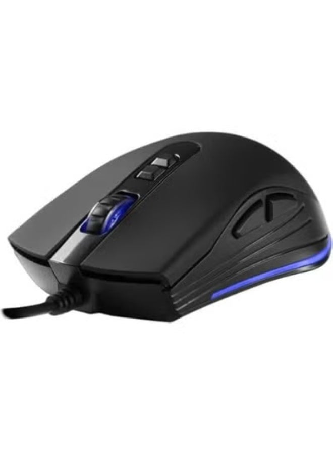 M3 5-in-1 Gaming Combo – RGB Membrane Keyboard, 3600 DPI Gaming Mouse, 50mm Headset, Non-Slip Mouse Pad & Headset Stand - Image 4