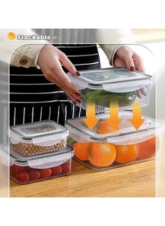 HOPHOP 40-Piece Airtight Food Storage Containers with Lids - Perfect for Lunch, Pantry, and Kitchen Organization  - Image 2