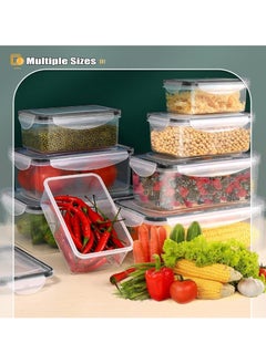HOPHOP 40-Piece Airtight Food Storage Containers with Lids - Perfect for Lunch, Pantry, and Kitchen Organization  - Image 3