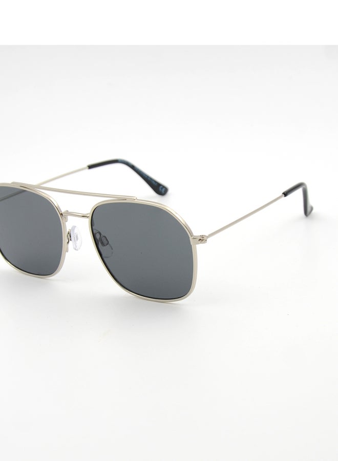 MADEYES Men's UV Protection Sunglasses EE24M128-1 - Silver/Black - Image 2