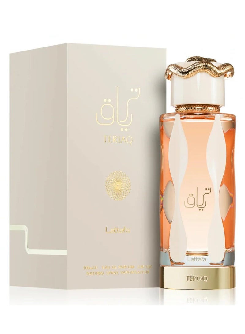 Lattafa Teriaq Eau de Perfum Spray Unisex  - 100ml - Image 1