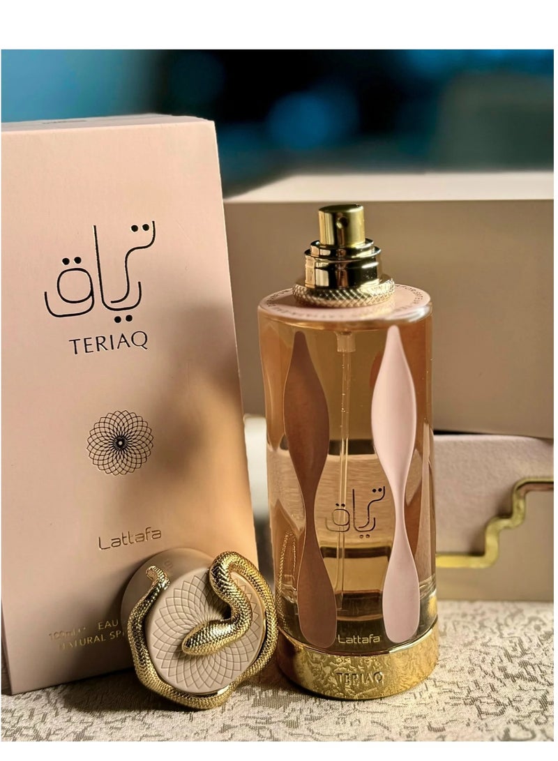 Lattafa Teriaq Eau de Perfum Spray Unisex  - 100ml - Image 5