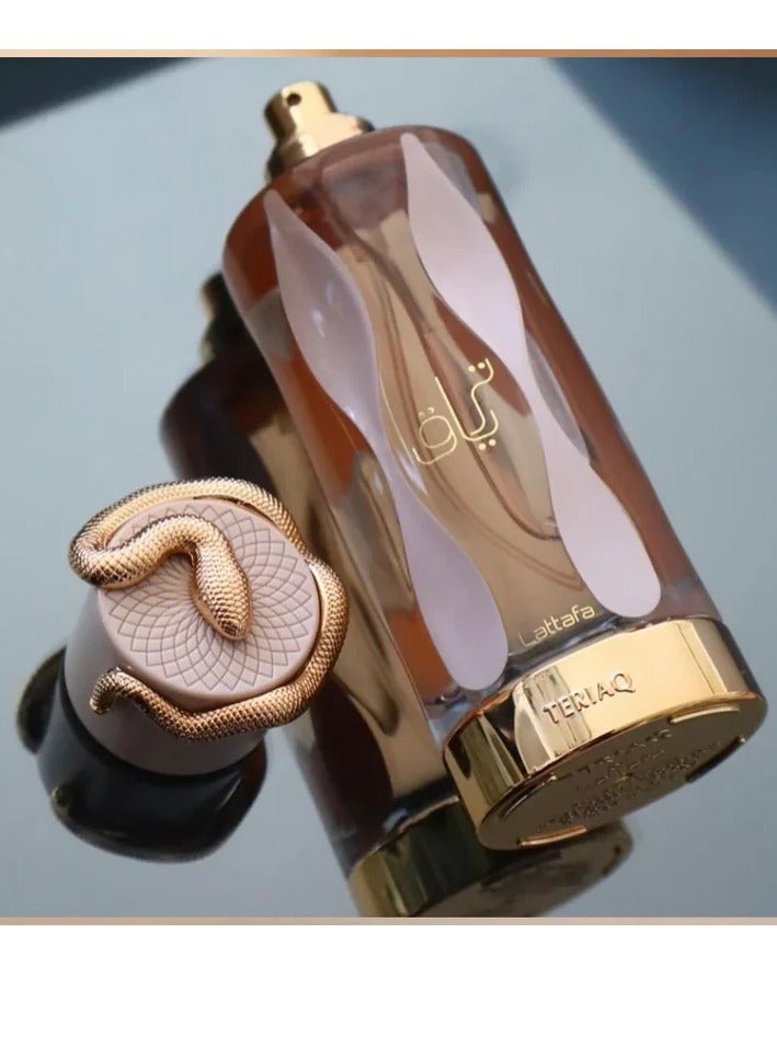 Lattafa Teriaq Eau de Perfum Spray Unisex  - 100ml - Image 2