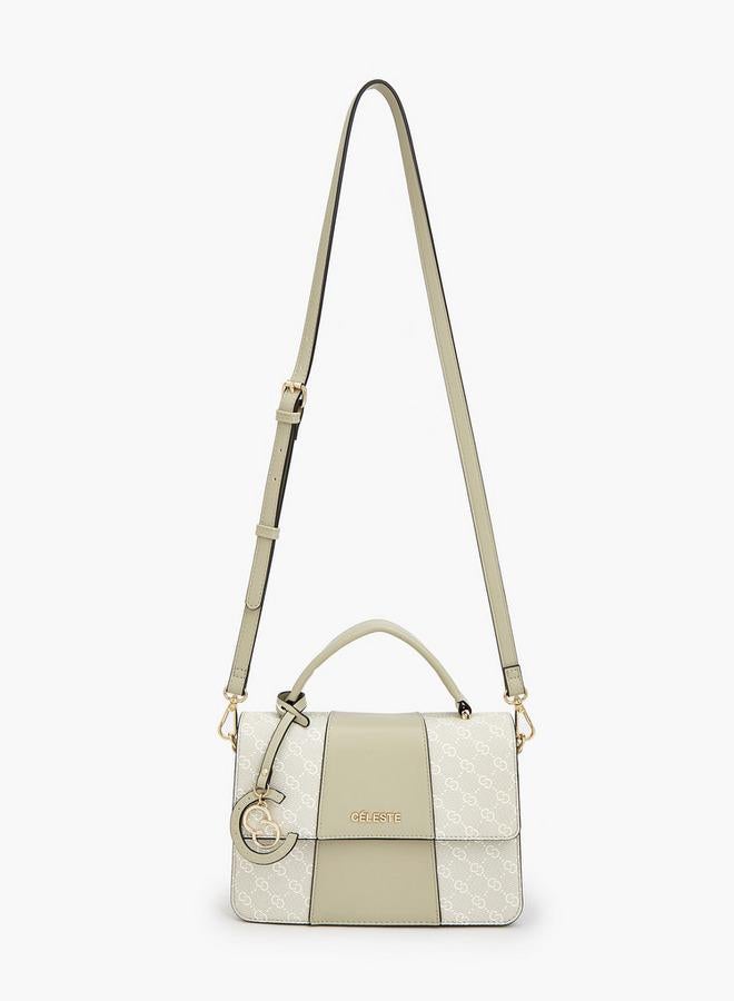 Celeste Grey Printed Monogram Match Back - Image 2