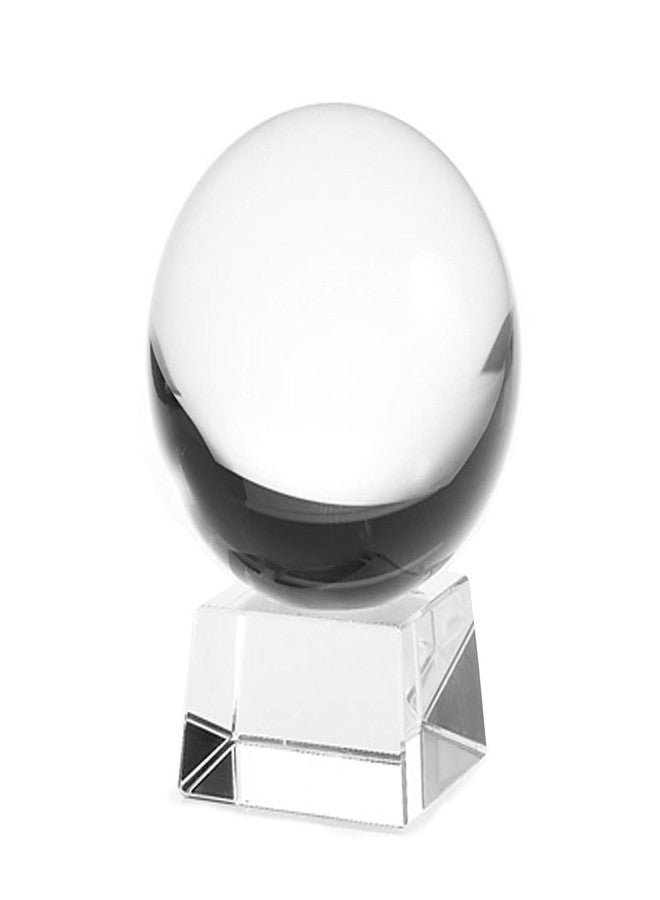 Amlong Crystal Clear Crystal Ball 110mm (4.2 inch) Including Angled Crystal Stand and Gift Package - Image 1