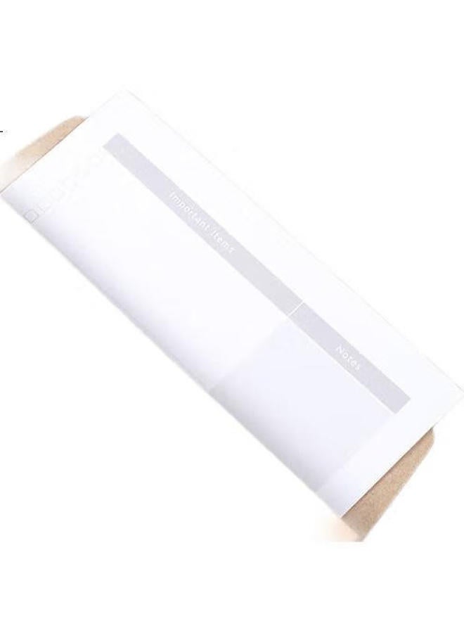 Deli 10 A4 Mixed Pulp 250G Kraft Paper File Folders, 6Cm Side Width, Large Capacity For Bids, Contracts, Documents, Storage And Protection, Office Supplies, 8385 - Image 1