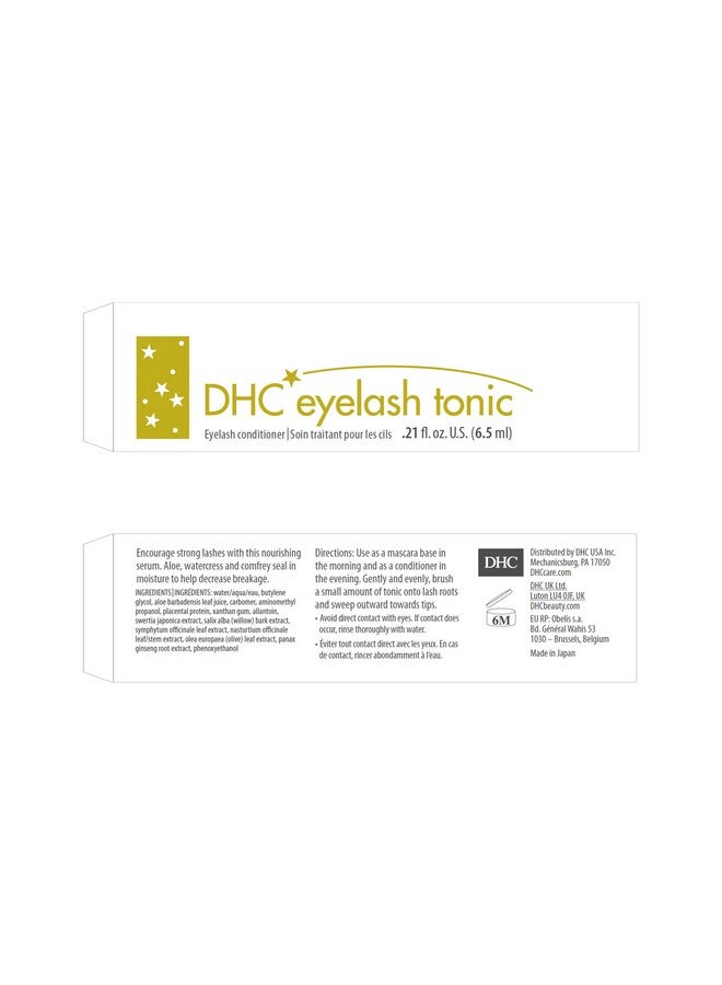 DHC Eyelash Tonic 2 pack, Strenghtening and Conditioning Eyelash Gel, Ideal for brittle lashes or post-extension care, 0.21 fl. oz. - Image 4