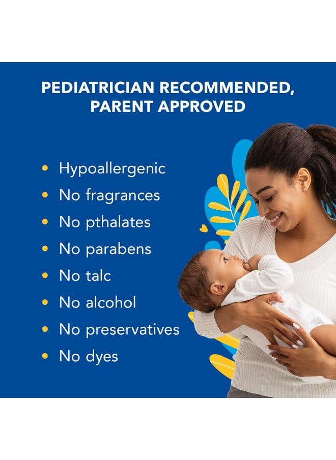 Triple Paste - Diaper Rash Cream For Baby - 8 Oz Tub - Zinc Oxide Ointment Treats, Soothes And Prevents Diaper Rash - Pediatrician-Recommended Hypoallergenic Formula With Soothing Botanicals - Image 1