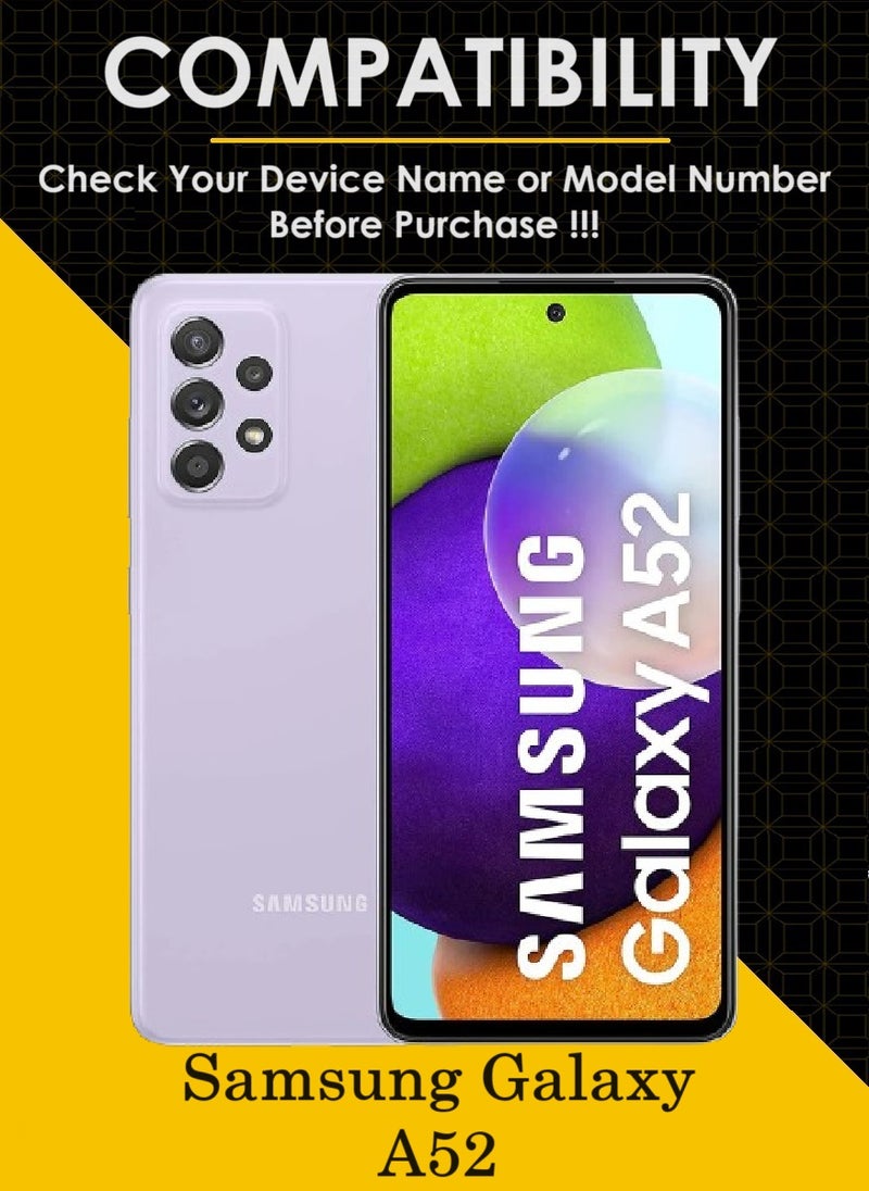 AINA 3 Pieces Tempered Glass Screen Protector 5D Designed For Samsung Galaxy A52 Full Glue Edge to Edge Full Screen Coverage And Bubble Free - Image 3