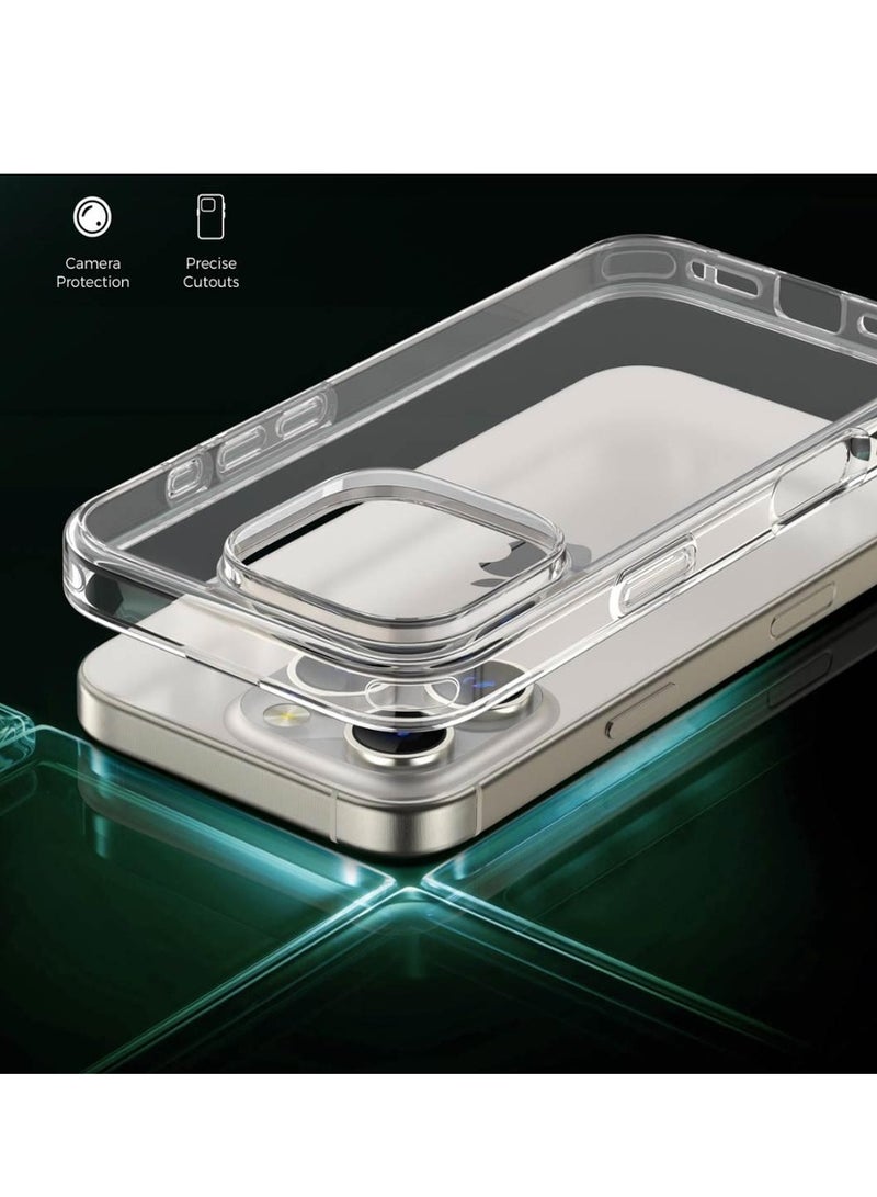 GREEN LION Delgado PC Case for iPhone 16 Plus / Anti-Fingerprint / Anti-Yellowing / Anti-Scratch / HD Clarity / Slim Fit / Precise Cutouts / Daily Protection / Eco-Friendly Material - Clear - Image 3