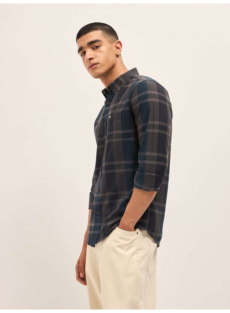 THE BEAR HOUSE Men’s Long Sleeve Shirt – Classic, Comfortable and Stylish Essential for Work, Travel or Casual Outings - Image 5