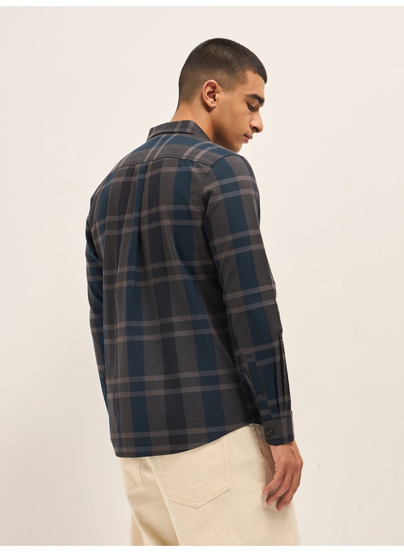 THE BEAR HOUSE Men’s Long Sleeve Shirt – Classic, Comfortable and Stylish Essential for Work, Travel or Casual Outings - Image 4