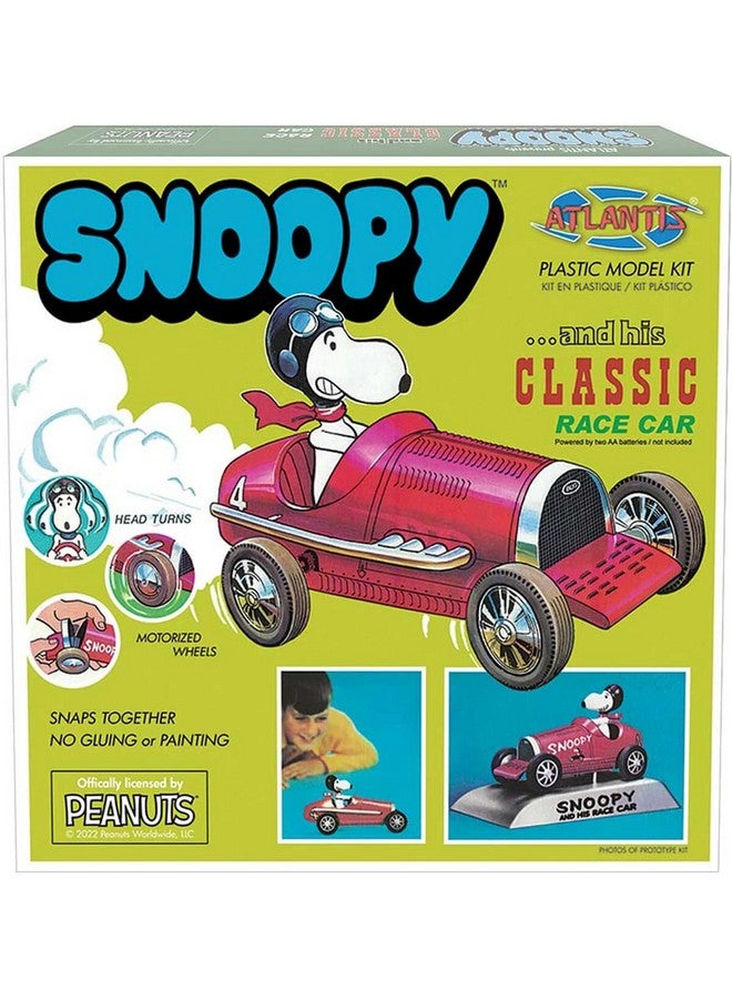 ATLANTIS TOY & HOBBY INC. Snoopy and Race Car AANM6894 Plastic Models Other Misc