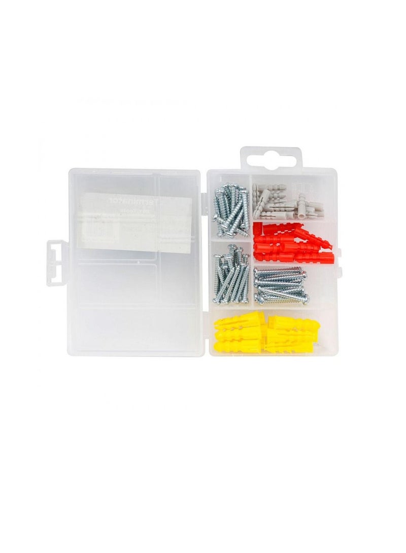 KNP Wood Screw & Anchor 82pcs Kit  - Image 3