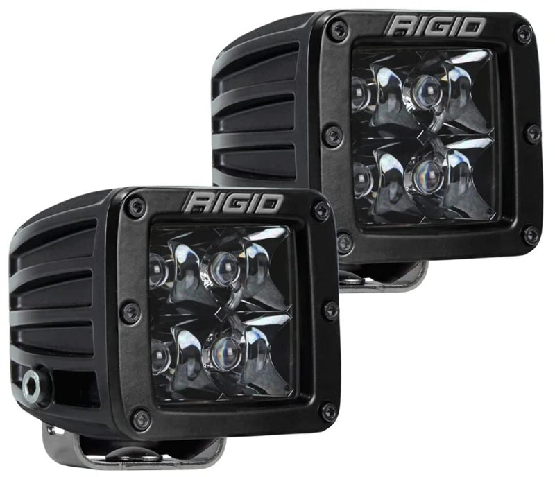 Rigid Industries - D-Series Midnight Edition - Spot - Set of 2 (202213BLK) - Image 1