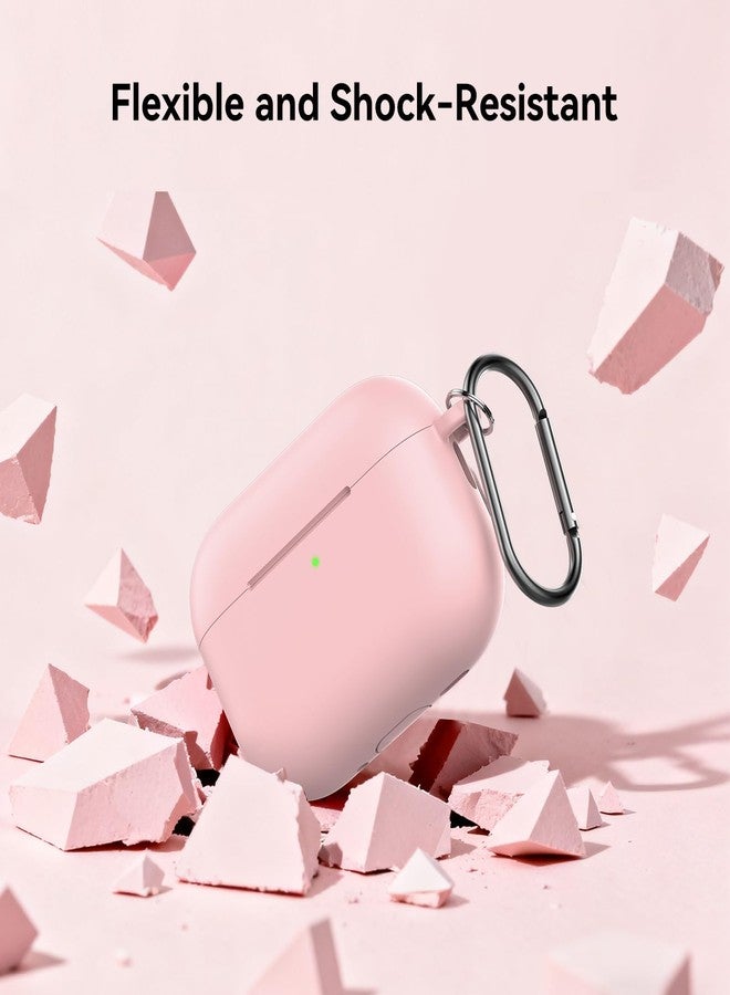 CASEFUN Compatible with AirPods Pro 3 Case 2025, Premium Soft Silicone Protective Case Cover for Apple AirPods Pro 3rd Generation with Cleaner Kit, Carabiner and Keychain Accessories for Women Girls - Image 5