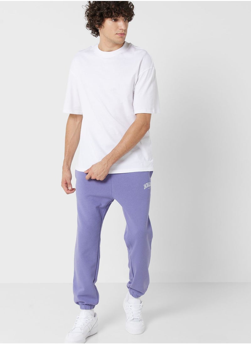 JACK & JONES - Logo Drawstring Joggers - Image 1