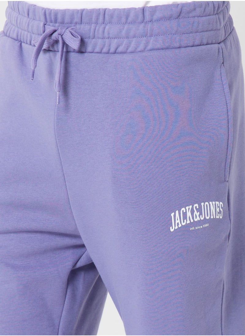 JACK & JONES - Logo Drawstring Joggers - Image 1