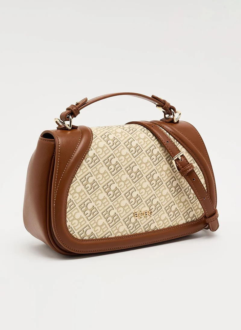 بي سي بي جي BCBG Womens BCBG907640 Top Handle Bags, Brown
