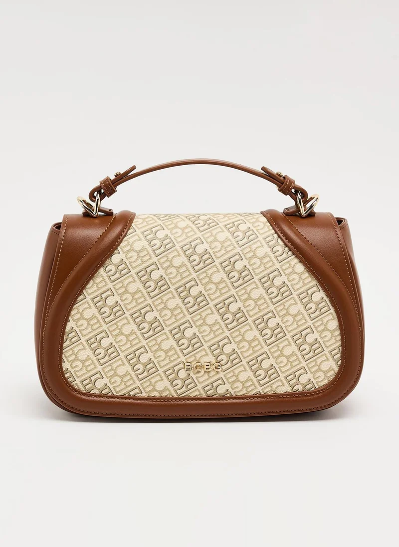 بي سي بي جي BCBG Womens BCBG907640 Top Handle Bags, Brown