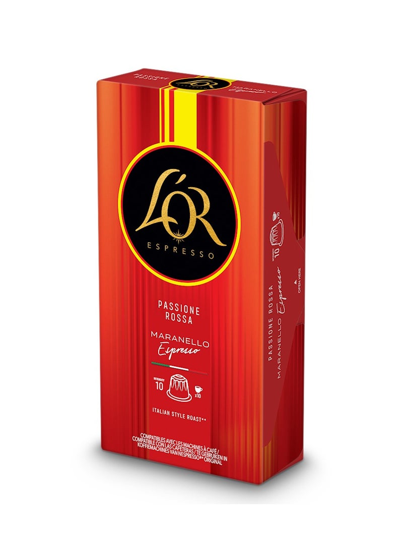 L'or Espresso Maranello Intensity 10 Coffee Capsules 10 Capsules (52g)  - Image 2