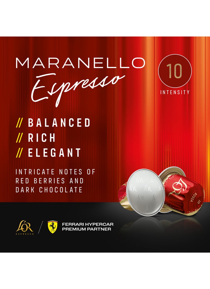 L'or Espresso Maranello Intensity 10 Coffee Capsules 10 Capsules (52g)  - Image 5