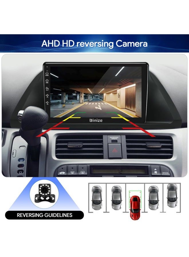 BINIZE 10.1 Inch Double Din Android 9.1 Car Stereo Radio Multimedia Touch Screen Head Unit GPS Navigation,FM+WiFi+Bluetooth,Support Rear Image Input,Mirror Link for Android&iOS,Dual USB(2G +16G) - Image 5