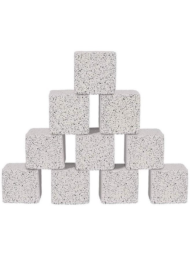 Hamiledyi - Hamiledyi Hamster Chew Toy Lava Teeth Grinding Square Stone for Hamsters Chinchillas and Rabbits Mineral Stone Calcium Chew Toy for Small Animal(Pack of 10) - Image 1