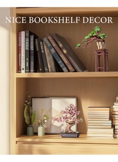 Robotime Sakura Bonsai 3D Puzzles Wooden Artificial Cherry Blossom Tree Diy Model Building Kit For Home Decoration And Office Art Creative Gifts  - Image 2