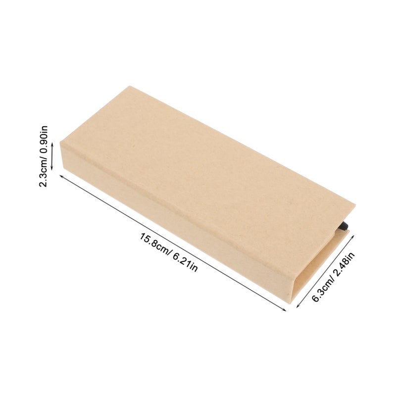 Memo Pads Set with Ruler and Storage Box Sticky Tabs for School Office Travel - Image 3