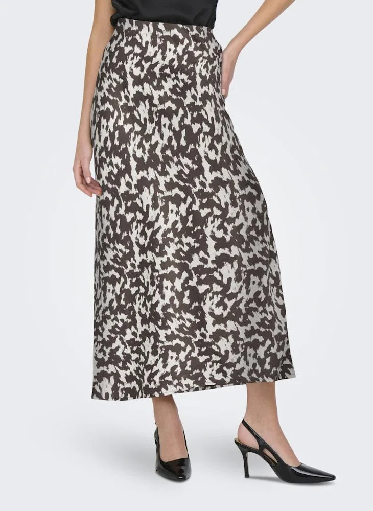 اونلي ONLCHIGO ANKEL SATIN SKIRT