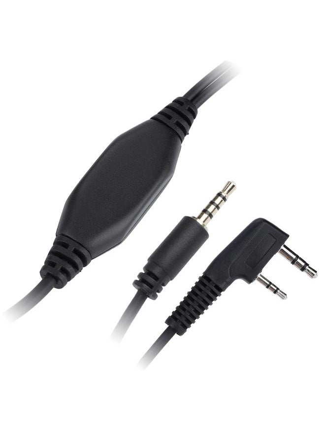 Thoraya Two Way Radio Bluetooth Helmet Headset Special Connection Cable for Kenwood Baofeng  - Image 5
