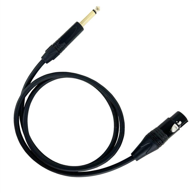 15m Guitar Audio Cable 6 35mm TS Jack Male to XLR Female for Speaker Amplifier Mixer - Image 2