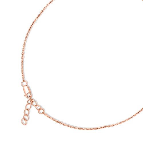 ZAVYA 925 Sterling Silver Butterfly with Pink & White Drops Rose Gold Plating Anklet (Pair) | Gift for Women & Girls | With Certificate of Authenticity & 925 Hallmark | Gift for Women & Girls - Image 5