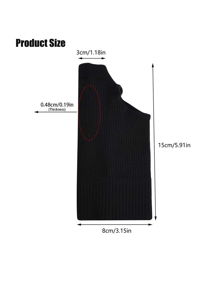 1 Pair Gel Wrist Support Brace Breathable Compression Arthritis Gloves For Thumb Arthritis Carpal Tunnel Tenosynovitis - Image 5