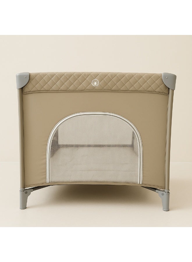 DEHKAH DEHKAH Portable Baby Playpen – Foldable Travel Cot for home and outdoor & Infant Play Yard with Breathable Mesh, Tool-Free Setup - One Level - Image 2