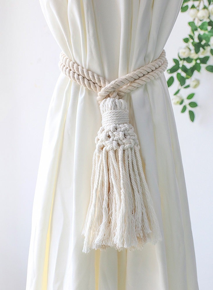 Tassel Strap Curtain Strap Bead Chain Minimalist Hotel And Homestay Decoration Curtain Strap Rope  - Image 1