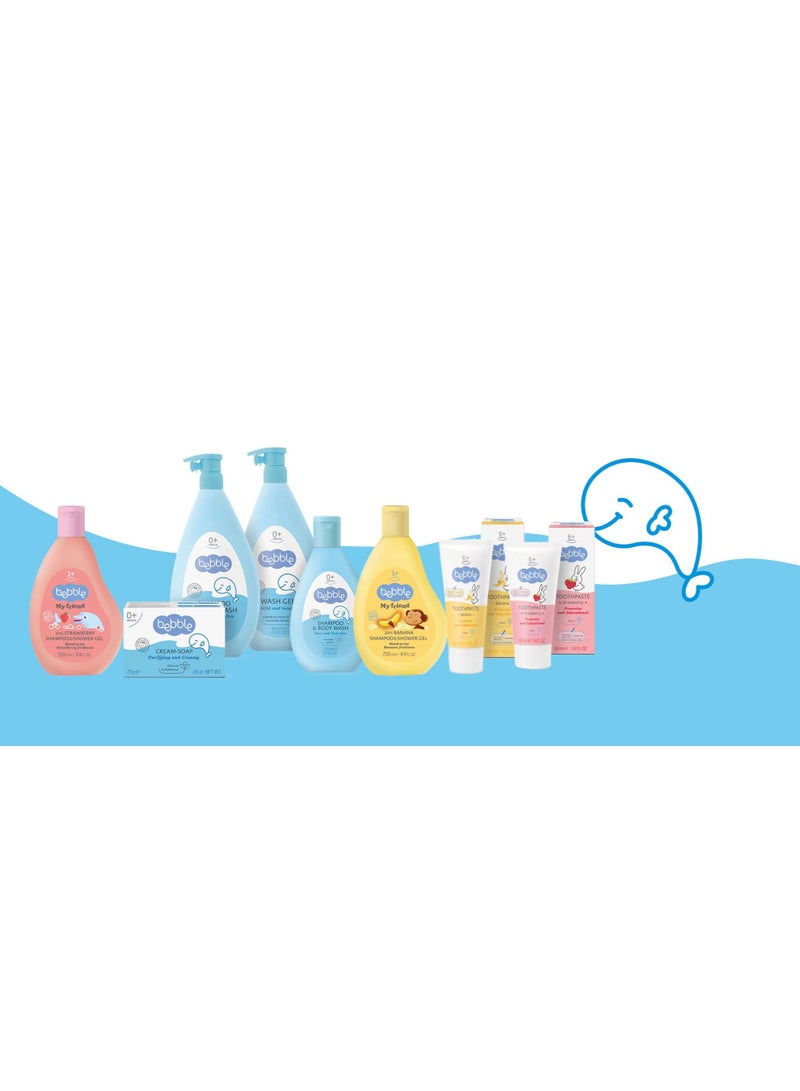 bebble Baby Cream Bar Soap | Germ Protection Skin Care | Tear Free | 75g - Image 5