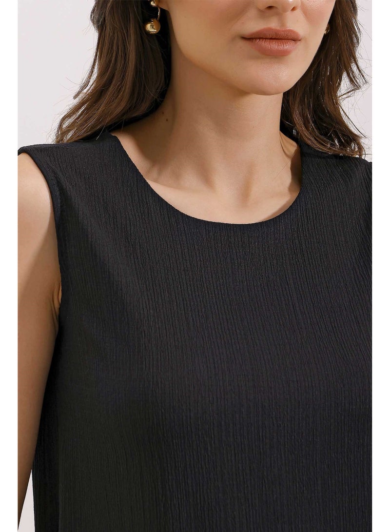 Summer Flared Knitted Dress  - Image 4