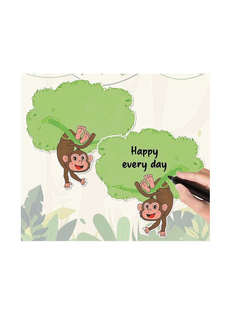 UP TO DATE Jungle Animals Hanging Figures for Classroom Blackboard and Modern Party Decor, Set of 45 School Decor - Image 5