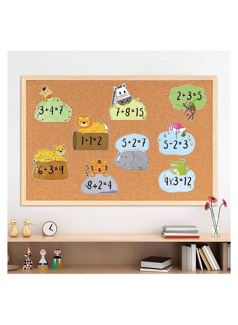 UP TO DATE Jungle Animals Hanging Figures for Classroom Blackboard and Modern Party Decor, Set of 45 School Decor - Image 3