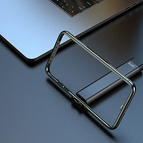 budi قارئ بطاقات الذاكرة المحمول متعدد الوظائف من بودي مع محول ميكرو USB A وقارئ بطاقات USB Type-C وقارئ بطاقات Micro SD عالي السرعة للهواتف المحمولة والكاميرات وأجهزة الكمبيوتر - Image 4