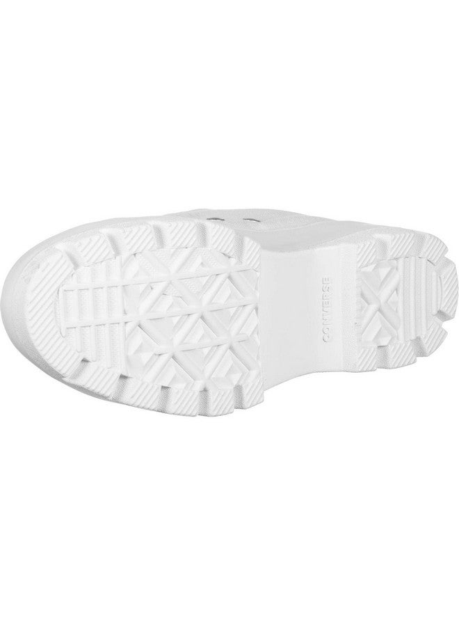 كونفرس حذاء رياضي نسائي من Converse Hi-Top Trainers، أبيض وأسود وأبيض، مقاس 9.5 - Image 3