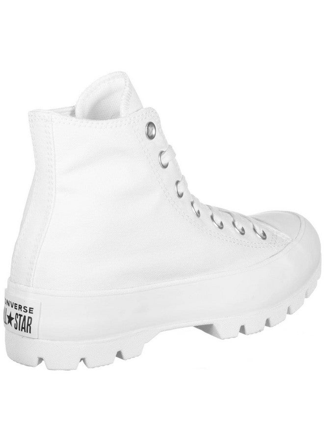 كونفرس حذاء رياضي نسائي من Converse Hi-Top Trainers، أبيض وأسود وأبيض، مقاس 9.5 - Image 2